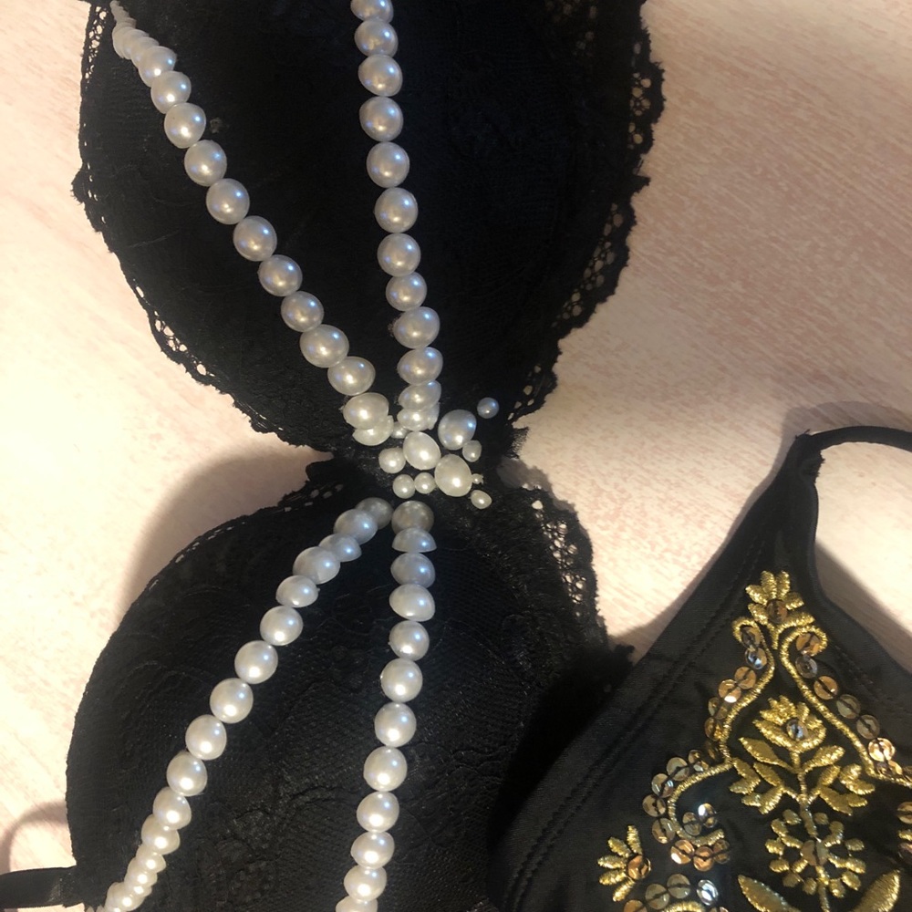 Burlesque style bras